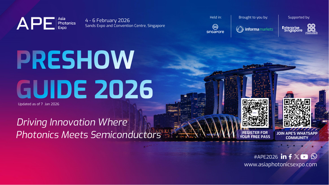 Innovazione oltre i confini: la tecnologia ottica della seta di Shanghai presenta soluzioni di precisione all'APE 2026 Singapore