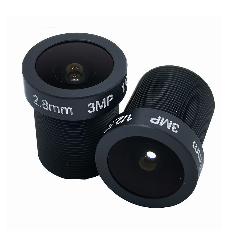 Obiettivo CCTV AIoT di sicurezza M12 F2.4 2,8 mm 1/2,7